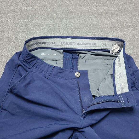 Under Armour Pants Mens 32x34 Golf Straight Leg Stretch Performance Lightweight - Picture 4 of 9